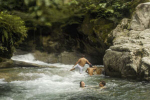 Waterfalls and Lagoon in the Llanganates National Park